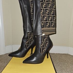 Fendi Rockoko thigh-high boots